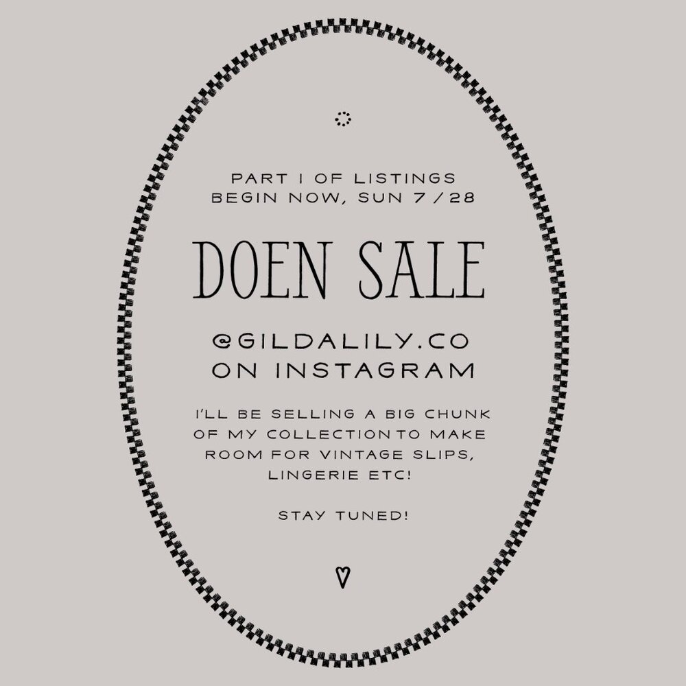 Doen Sale ☘︎